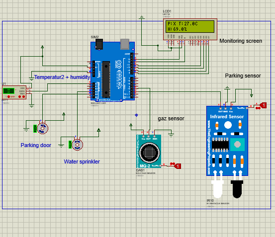 Arduino Smart home parking